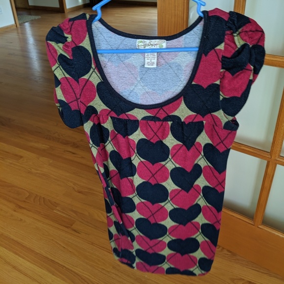 💜 3 for $12 Fitted long shirt, puffy sleeves - Picture 2 of 6